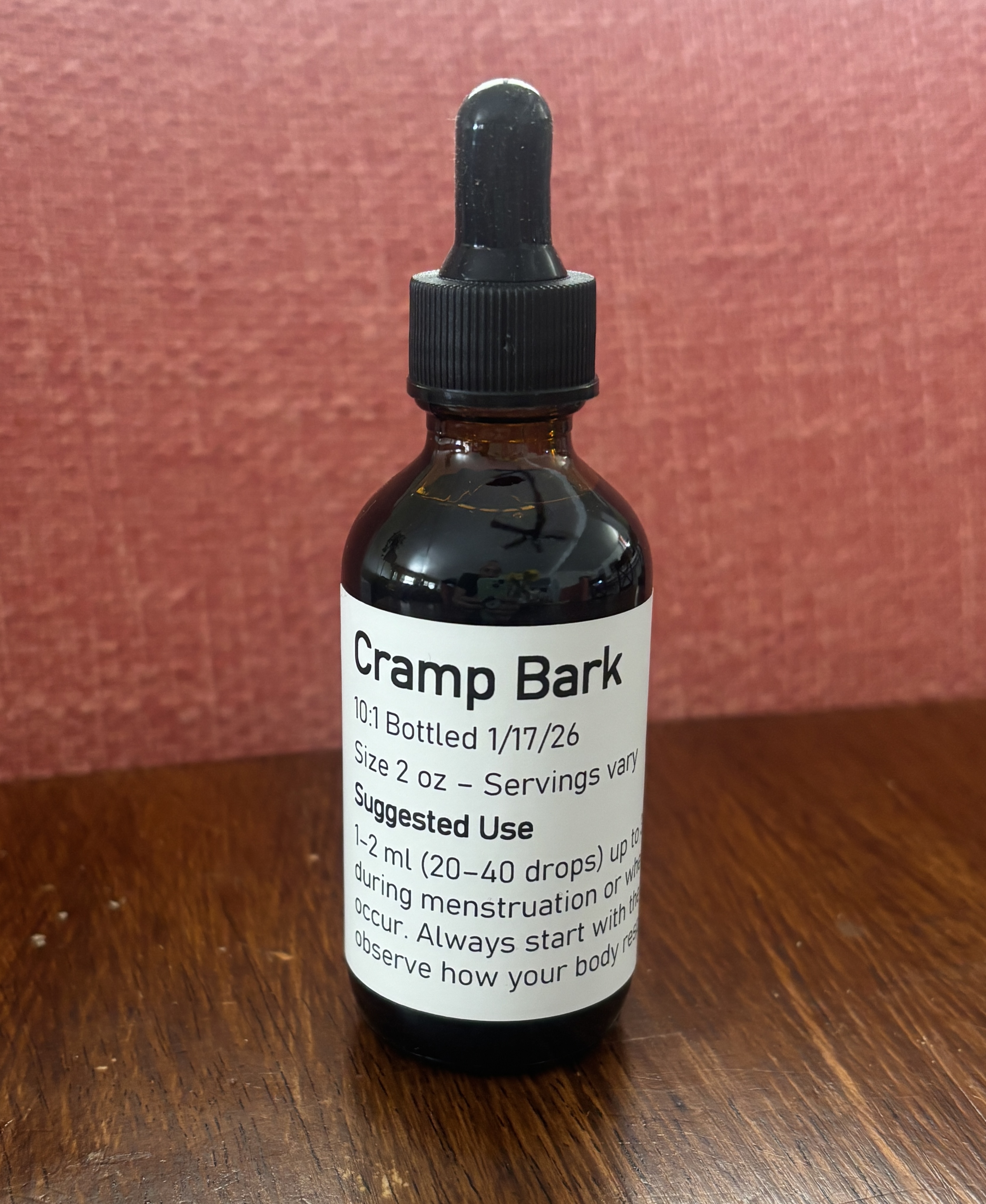 Cramp Bark Tincture