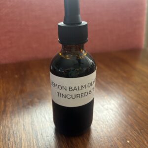 Lemon Balm Glycerite